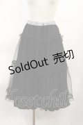m petit by misako / NINA'S RVパニエスカート S ブラック/ギンガム(リバーシブル) H-25-06-29-014-LO-SK-NS-ZH