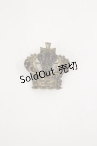 ALICE and the PIRATES / ドクロ付王冠ブローチ  アンティークゴールド H-25-06-29-026-PA-AC-NS-ZH