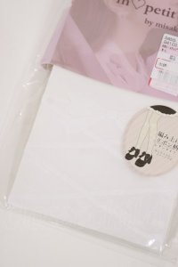m petit by misako / AMレースアップシアータイツ M~L オフ H-25-06-29-029-LO-ZA-NS-ZH