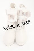Lovely Tency / 眞白ありすコラボブーツ S ピンク H-25-06-29-031-LO-SH-NS-ZH