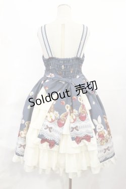 画像3: metamorphose / My dear friendsバッスルジャンパースカート Free シャドウブルー H-25-06-29-003-ME-OP-NS-ZH