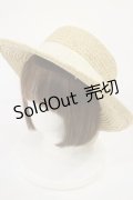 axes femme / チュールレースカンカン帽  ナチュラル H-25-06-29-032-AX-TO-NS-ZH