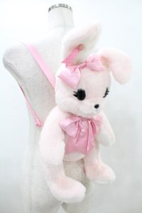 Angelic Pretty / リリカルバニーリュック  ピンク H-25-06-30-001-AP-BG-NS-ZH