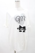 Secret Honey / ビッグTシャツ(ミッキーver.) free オフ H-25-06-30-035-CA-TS-NS-ZH