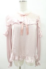 Angelic Pretty / Lacy Frillブラウス Free ピンク H-25-06-30-041-AP-BL-NS-ZH