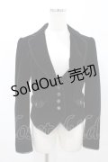 axes femme / ベロアジャケット M ブラック H-25-06-30-043-AX-JA-YZ-ZH