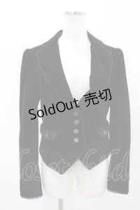 axes femme / ベロアジャケット M ブラック H-25-06-30-043-AX-JA-YZ-ZH