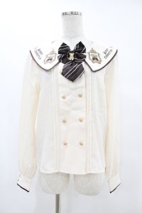 Amavel / Secret Royal Bearブラウス Free ブラウン H-25-06-30-1048-CA-BL-NS-ZH