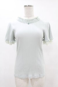 axes femme / プチスタンドリブインナー M サックスブルー H-25-06-30-1052-AX-TO-NS-ZH