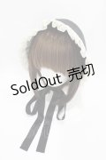 Victorian maiden / ノーブルサテンハーフボンネット  ブラック H-25-06-30-1006-CL-AC-NS-ZH