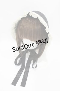 Victorian maiden / ノーブルサテンハーフボンネット  ブラック H-25-06-30-1006-CL-AC-NS-ZH