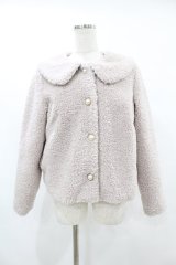 Ank Rouge / ショートボアジャケット M ピンク H-25-06-30-1057-CA-JA-NS-ZT-C039
