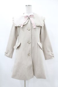 Amavel / ロゴリボンセーラーコート Free アイボリー H-25-06-30-1058-CA-CO-NS-ZH