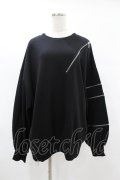 DearMyLoveMillor / メニージップスウェット M~L ブラック H-25-06-30-1065-0-TO-NS-ZH