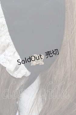 画像3: Victorian maiden / ノーブルサテンハーフボンネット  ブラック H-25-06-30-1006-CL-AC-NS-ZH