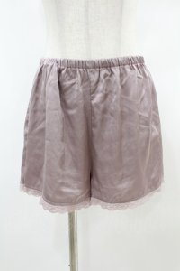 DearMyLove / ストレッチサテンペチパンツ LL ピンク H-25-06-30-1009-EL-PA-NS-ZH