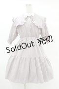 DearMyLoveRose / ビッグ襟セーラーティアードミニワンピース M ピンク H-25-06-30-1020-EL-OP-NS-ZH
