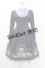 Amavel / Handmade Teddy Bearワンピース Free ネイビー H-25-06-30-1021-CA-OP-NS-ZH