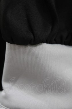 画像3: DearMyLove / 十字架刺繍フリルシスタージャージワンピース LL ブラック/グレー H-25-06-30-1023-EL-OP-NS-ZH