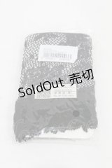 DearMyLove / レースショートソックス  ブラック H-25-06-30-1003-EL-ZA-NS-ZH