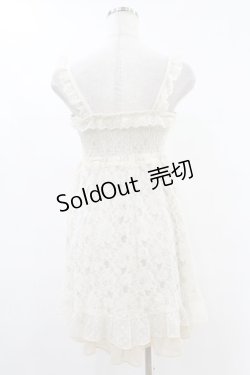 画像2: axes femme / ドットシフォンワンピース M 生成り H-25-06-30-1037-AX-OP-NS-ZH