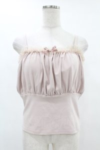 DearMyLoveRose / 選べるデザインカップインキャミソール 3L ピンク H-25-06-30-1038-EL-TO-NS-ZH