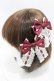 画像1: ALICE and the PIRATES / My Dear Doll リボンクリップ  ボルドー H-25-06-30-008-PA-AC-NS-ZH (1)
