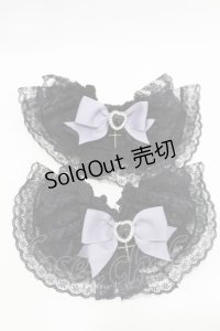 To Alice / ガーターリボン  ブラック H-25-06-30-010-LO-ZA-YZ-ZH