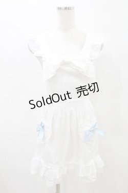 画像1: Angelic Pretty / アンジェリックエプロン Free オフ H-25-06-30-011-AP-OP-NS-ZH