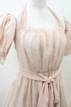 画像4: Victorian maiden / エレガントレーシーホルターネックドレス Free ピンク H-25-06-30-014-CL-OP-NS-ZH