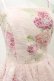 画像3: JESUS DIAMANTE / スペシャルバックレースリボンワンピース 38 ぼかし薔薇ピンク H-25-06-30-019-JE-OP-NS-ZH (3)