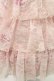 画像4: JESUS DIAMANTE / スペシャルバックレースリボンワンピース 38 ぼかし薔薇ピンク H-25-06-30-019-JE-OP-NS-ZH (4)
