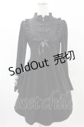 Jamie エーエヌケー / チャイナワンピース M ブラック H-25-06-30-021-LO-OP-NS-ZH