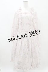 PINK HOUSE / スイートピープリントワンピース Free ピンク H-25-06-30-022-LO-OP-NS-ZH