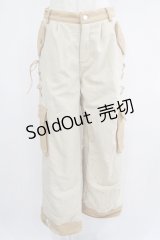 NieR Clothing / 内側防寒4POCKET WIDE CARGO PANTS  ミケカラー H-25-07-01-031-PU-PA-KB-ZH