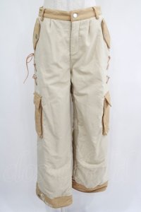 NieR Clothing / 内側防寒4POCKET WIDE CARGO PANTS  ミケカラー H-25-07-01-031-PU-PA-KB-ZH