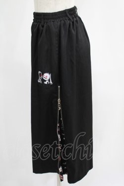 画像2: NieR Clothing / 2WAY SIDE ZIP PANTS  黒 H-25-07-01-033-PU-PA-KB-ZH