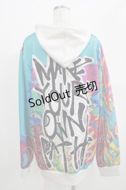 画像3: NieR Clothing / 総柄プルパーカー   H-25-07-01-035-PU-TO-KB-ZH