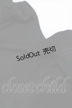 画像4: NieR Clothing / オフショルショートパーカー  黒 H-25-07-01-037-PU-TO-KB-ZH