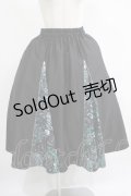 NieR Clothing / 2WAY ZIP SKIRT  黒 H-25-07-01-004-PU-SK-KB-ZH