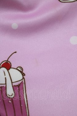 画像4: NieR Clothing / 総柄ZIPパーカー  ピンク H-25-07-01-038-PU-TO-KB-ZH