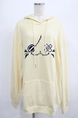 画像1: NieR Clothing / 刺繍プルパーカー  ミケ/クリーム H-25-07-01-041-PU-TO-KB-ZH