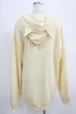画像3: NieR Clothing / 刺繍プルパーカー  ミケ/クリーム H-25-07-01-041-PU-TO-KB-ZH