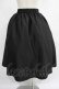画像3: NieR Clothing / 2WAY ZIP SKIRT  黒 H-25-07-01-004-PU-SK-KB-ZH (3)