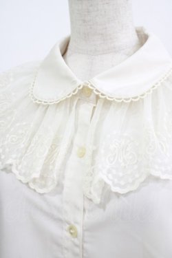 画像4: Melody BasKet / Melodyレース長袖ブラウス M アイボリー H-25-07-01-045-LO-BL-KB-ZH