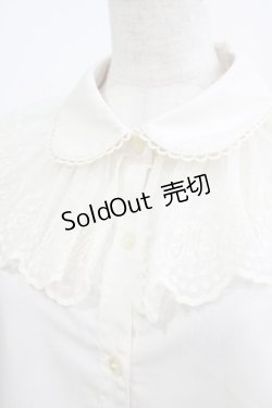 画像4: Melody BasKet / Melodyレース長袖ブラウス M アイボリー H-25-07-01-045-LO-BL-KB-ZH