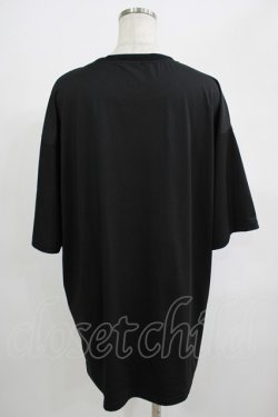 画像3: NieR Clothing / プリント半袖CUTSEW  黒 H-25-07-01-046-PU-TO-KB-ZH