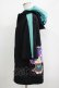 画像2: NieR Clothing / ダブルフードZIPパーカー  黒×サックス H-25-07-01-047-PU-TO-KB-ZH (2)