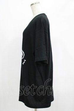 画像2: NieR Clothing / プリントCOTTON CUTSEW XL 黒 H-25-07-01-054-PU-TO-KB-ZH
