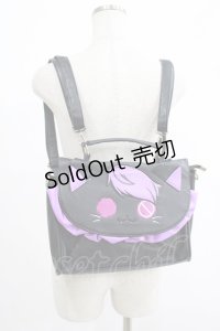 NieR Clothing / 3WAY PU LEATHER BACKPACK【BLACK CAT】   H-25-07-01-056-PU-BG-KB-ZH